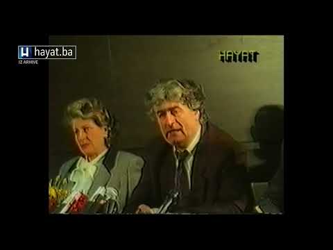 ZLOČINAC KARADŽIĆ JE OVAKO GOVORIO O REFERENDUMU: POMNO GA JE PRATILA BILJANA PLAVŠIĆ