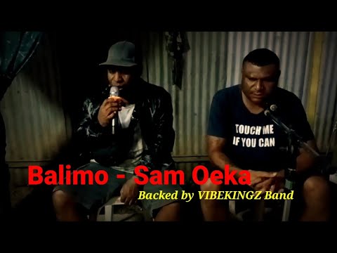 Balimo live Cover - Sammy Oeka backed by VIBEKINGZ Band.