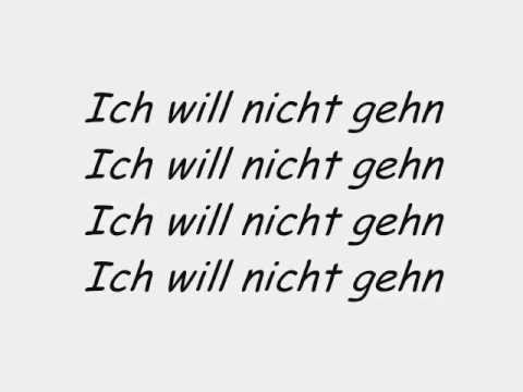 Es brennt mir etwas auf der seele (songtext)