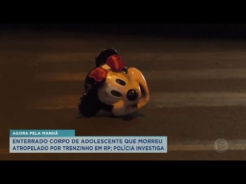 Adolescente morreu atropelado por trenzinho em Ribeirão