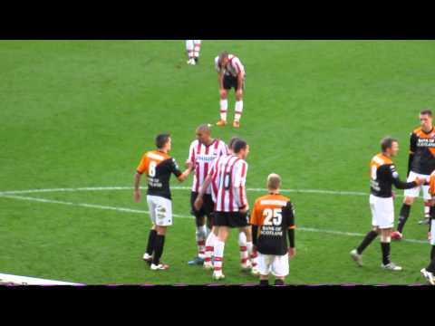 PSV - FC Utrecht 1-0 2010-2011 eindsignaal