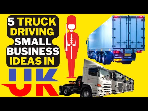 🚚 5 Truck Driving Small Business Ideas In UK 🇬🇧 | Popular Truck Driving Business UK