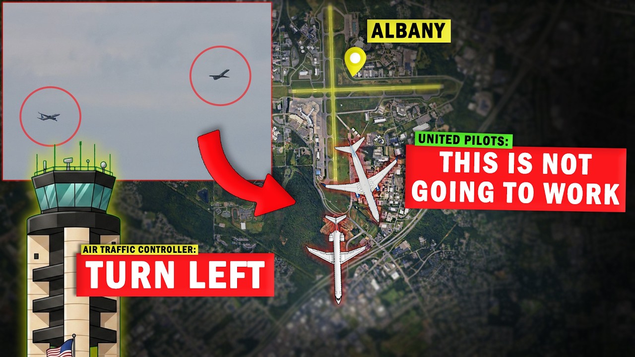 CLOSE CALL on Takeoff | Loss of Separation United & Piedmont