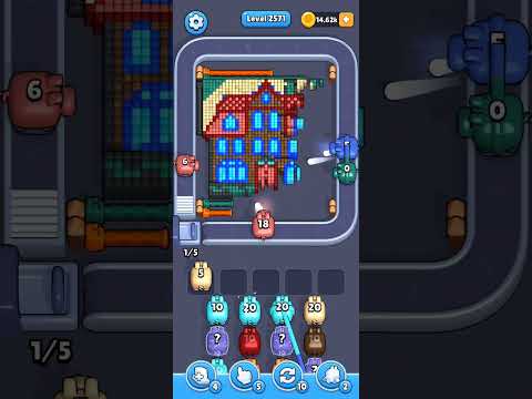 Pixel Flow Level 2571 Walkthrough