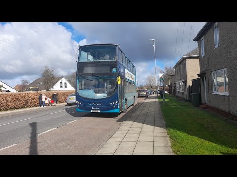 arriva Northumbia 7605 NK59DLY Wright gemini 2 DB300 X7 Newcastle