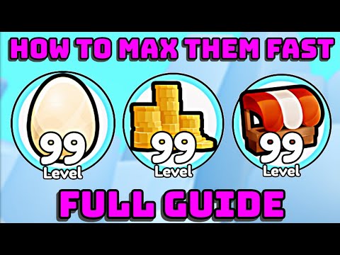 😎 HOW EASY TO MAX LEVEL ALL MASTERY "FULL GUIDE  + TIPS AND TRICKS" IN PET SIMULATOR 99
