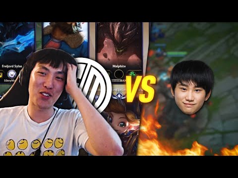 Doublelift中文 - 當5個TSM對上Doinb | 終於能針對世界冠軍了 | Bjergsen, Biofrost, Spica, & BB (國服)