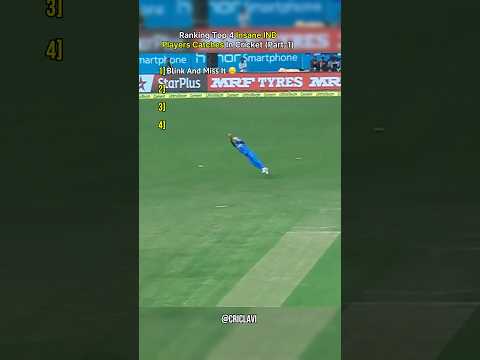 999 IQ Insane IND Players Catches In Cricket | Part-1 🔥#shorts #cricket #cricketshorts @six7o