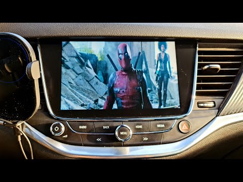 How to watch a movie on Opel Astra K navi900
