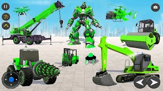 Hero Robot Multi Transform Excavator Jet Robot || Android Gameplay