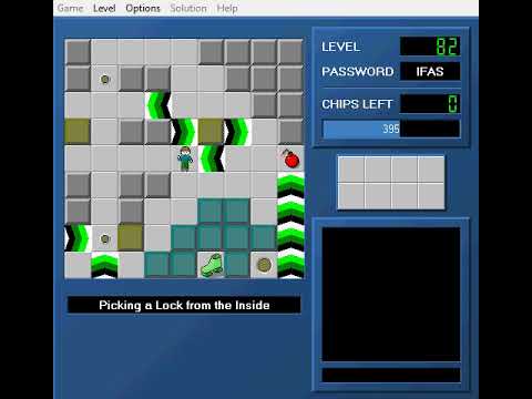 Let's Play Chip's Challenge (Walls of CCLP4): Episode 19 - All Shapes of Beauty