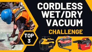 DEWALT vs.Milwaukee vs. CRAFTSMAN (2 Gallon Wet-Dry Vacuum R