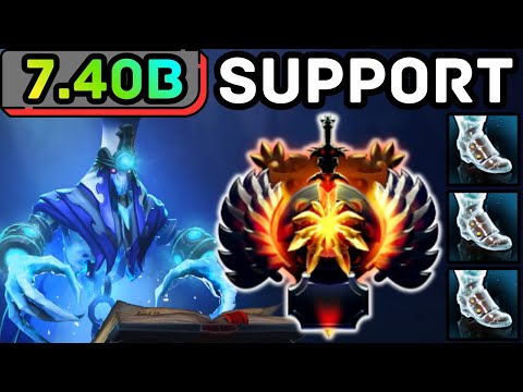 🔥 NEW PATCH 7.40b !!! ANCIENT APPARITION HARD SUPPORT ICE BLAST IMBA DOTA 2 GAMEPLAY 🔥
