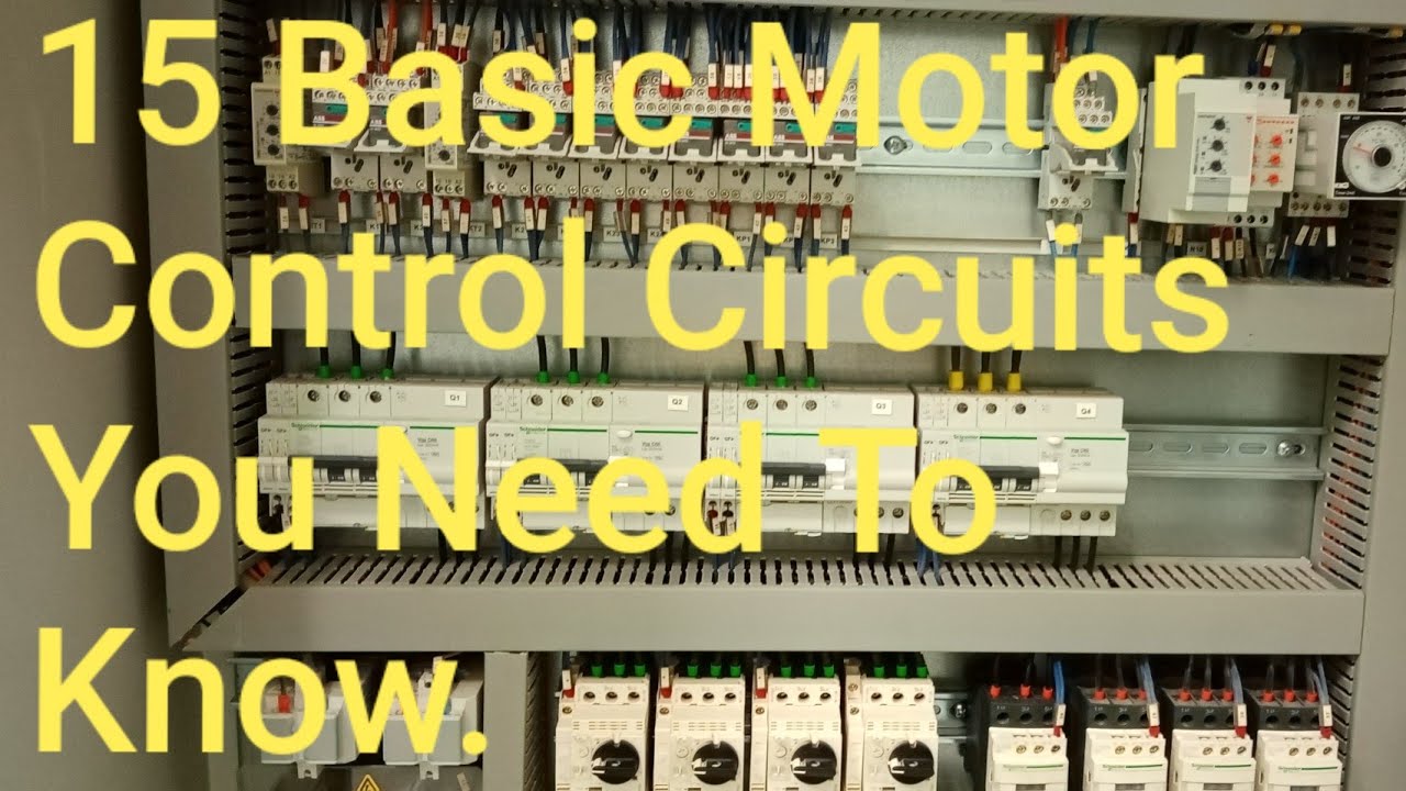 15 Basic Motor Control Circuits You Need To Know.