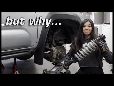Removing my FOX 2.5 Race Series Shocks | Tacoma Shock Removal
