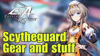 Updated Scytheguard Builds! Gears and Skills! Crystal of Atlan