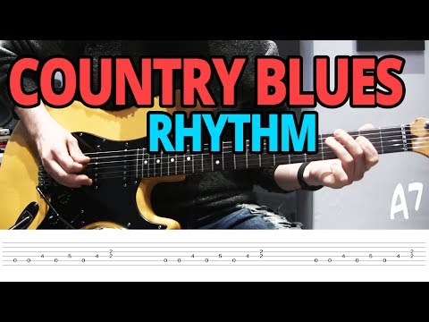 16-Bar Country-Blues Rhythm - Guitar Lesson
