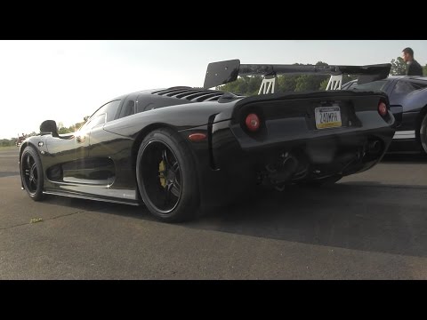LOUD Mosler RaptorGTR - HARD Acceleration!