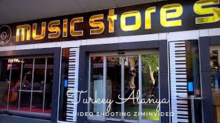 MUSIC STORE Музыкальный магазин Аланья 
Подпишитесь на канал https://www.youtube.com/c/ziminvideo
Аланья — город в провинции Анталья, Турция, крупный морской порт и курорт, находится на побережье Средиземного моря. Мы находимся рядом