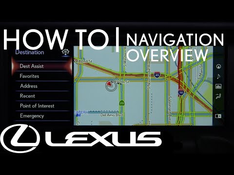 How-To Use Navigation - Overview | Lexus
