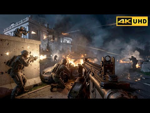 Securing Whiskey Hotel | Ultra Realistic Graphics Gameplay [4K 60FPS UHD] Call of Duty