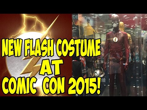 New Flash Costume At Comic Con 2015!