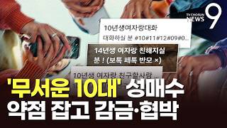 함정수사 뺨친 '겁없는 10대들'…성매수남 유인해 감금·협박하다 덜미 [뉴스9]