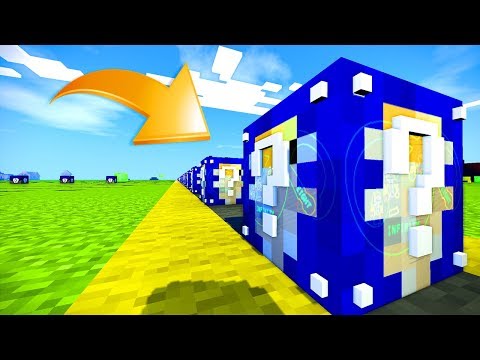 SONSUZ ŞANS BLOKLARI - Minecraft