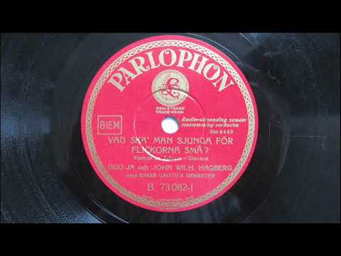 Duo Ja - Vad ska man sjunga for flickorna sma