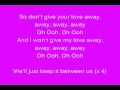Kelly Rowland - Keep It Between Us (lyrics)