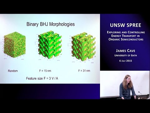 UNSW SPREE 201507-06 James Cave -  Exploring and Controlling Energy Transport