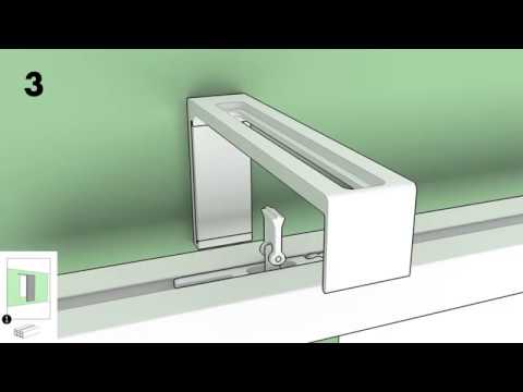 IKEA - VIDGA : So installierst du dreiläufige Schienen