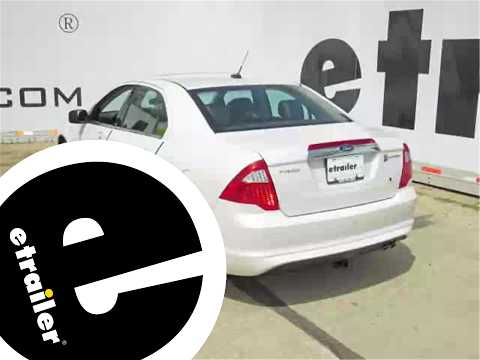 etrailer | Install: Curt Trailer Hitch Receiver on a 2012 Ford Fusion