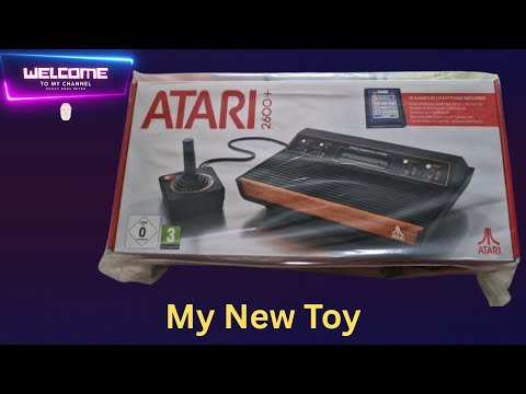 My New Acquisition, the Atari 2600 + A modern HDMI Version Of The Original Atari VCS