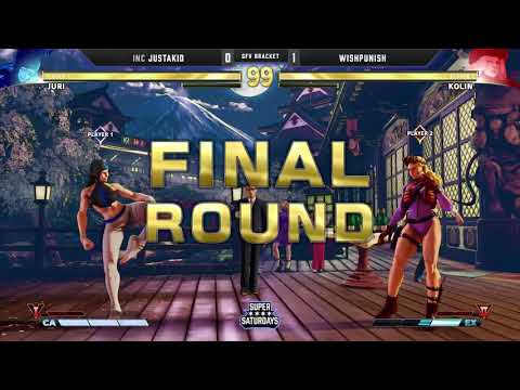InC | Justakid (Juri) VS Wishpunish (Kolin) - Super Saturdays Reboot SFV Bracket