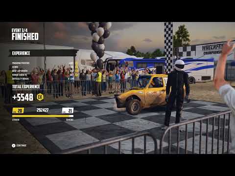 Wreckfest Gameplay part 5 - 4K 60FPS no commentary