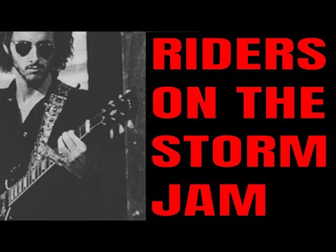 Riders On The Storm Blues: Psychedelic Doors Style Guitar Backing Track [E Minor - 104 BPM]