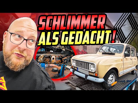 Wir geben ihn NICHT auf! - Renault R4 - XXXL Motormontage!