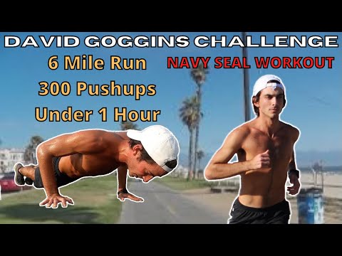 David Goggins Mile Time A Runner Tried David Goggins' Grueling Run