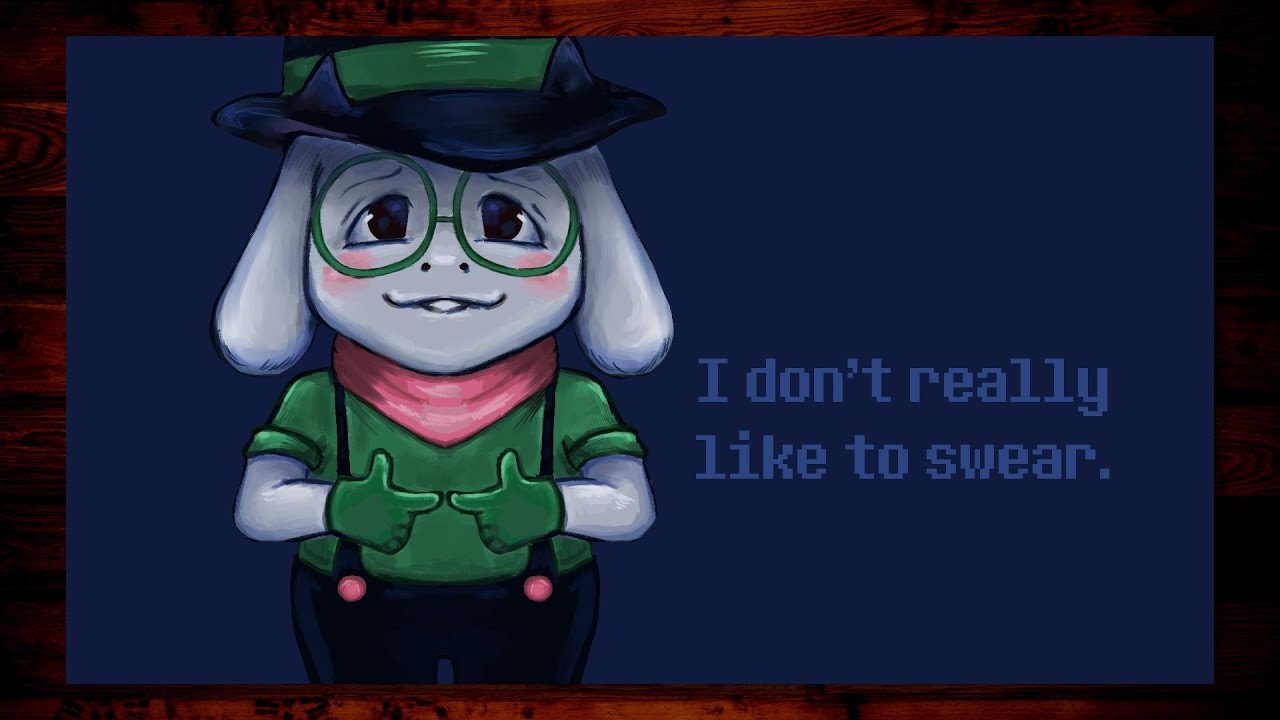Gangster Ralsei! 🎨 Deltarune Fan Art