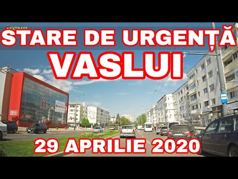 Orasul VASLUI Stare de Urgenta Coronavirus video Full HD 29 aprilie 2020