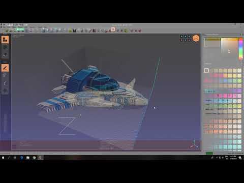 VoxEdit - Free 3D Voxel Art Animation Software - Exporting to OBJ format