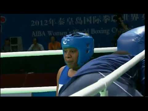 81kg Yuan Meiqing CHN Vs  Franchon Crews USA   2012 World Championships