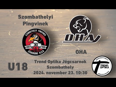 U18  Szombathelyi Pingvinek - OHA