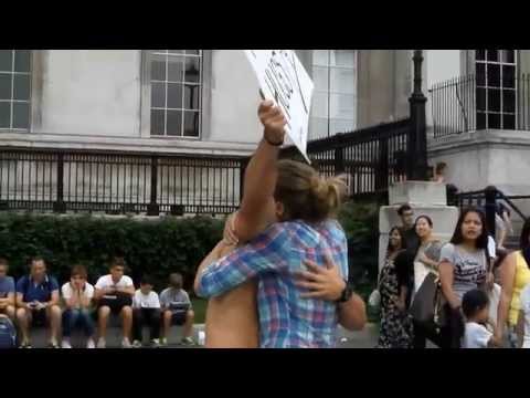 FREE HUGS WITH ALEX CROCKFORD in LONDON