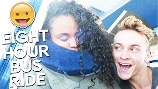ENTERTAINING OURSELVES ON AN 8-HOUR BUS RIDE