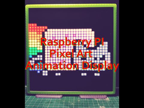 Overview, 32x32 Square Pixel Art Animation Display