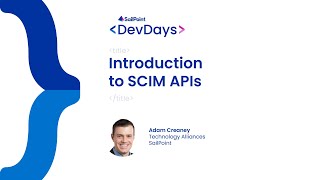 Download lagu Developer Days 2023 - IdentityIQ, Introduction to SCIM APIs mp3