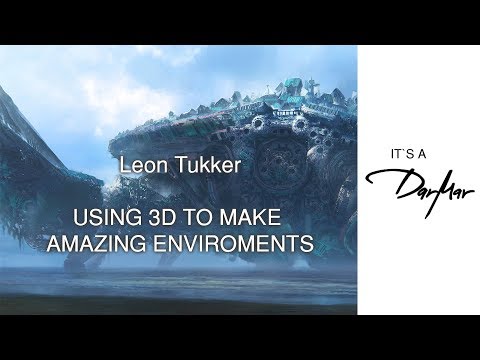 EP 25 | USING 3D TO MAKE AMAZING ENVIROMENTS | Leon Tukker ft DARMAR