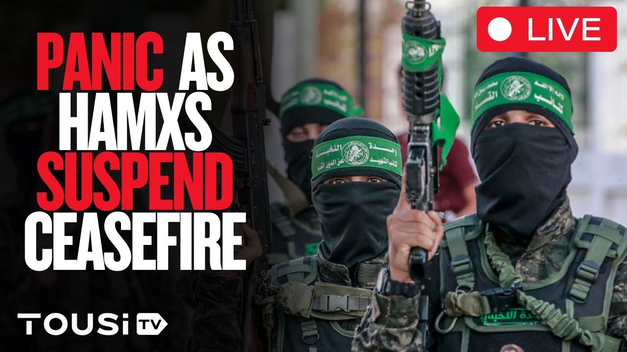 🚨 LIVE: PANIC As Ceasefire Deal SUSPENDED By Hamxs